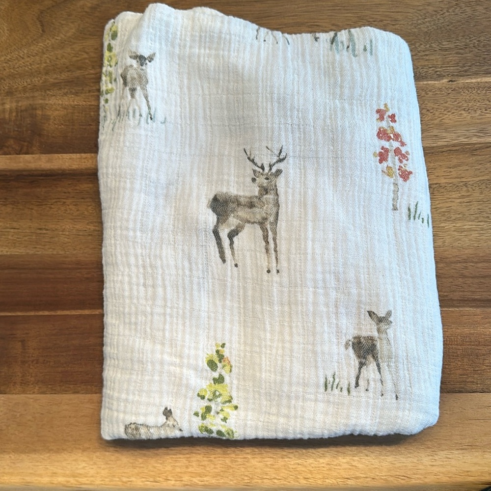 Little Unicorn Muslin Swaddle.